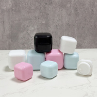 Bouteille de crème Macaron personnalisée mignonne 20G 30G 50G Conteneur Conteneurs cosmétiques personnalisés Bouteille carrée pour crème