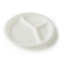 Vaisselle jetable en amidon de maïs pour fêtes d'anniversaire, assiettes, couverts et ensembles de vaisselle pour hôtels, restaurants et événements, vente en gros