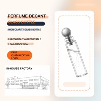 Vente en gros de flacons de parfum miniatures en verre borosilicate rechargeables, étanches, pour voyages, 0,5 ml, 1 ml, 1,5 ml, 2 ml, 3 ml