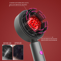 Masseur capillaire électrique sans fil portable Shiatsu, applicateur de brosses pour huile capillaire, pour les massages du cuir chevelu en déplacement