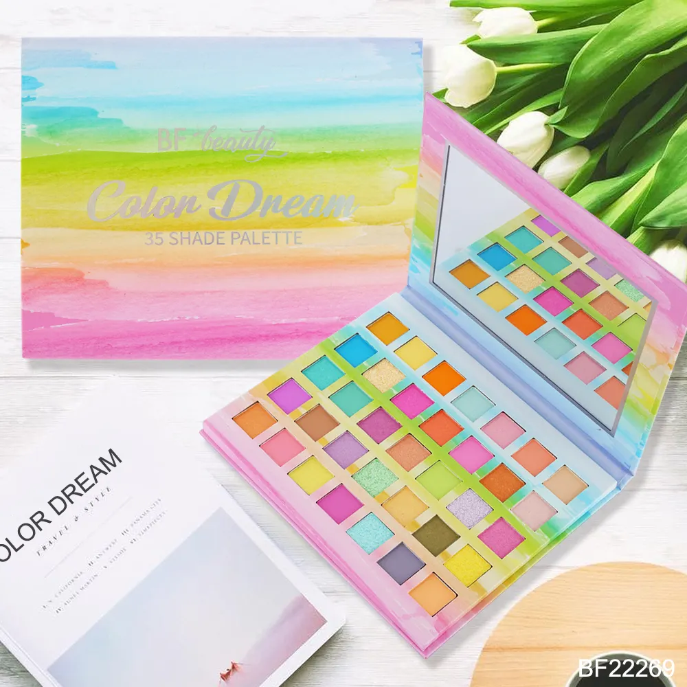Eye Eye Low MOQ Eye Nailed You 35 Colors Eyeshadow Palette Price 35C Private Label 35 Color Eyeshadow Palette