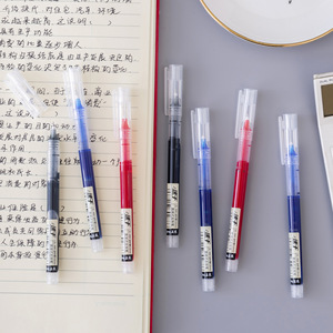 ปากกาเจล 0.5 มม. ปลายเข็ม หมึกสีดำ เครื่องเขียนสำนักงานนักเรียน เครื่องมือเขียน - Product Image 4