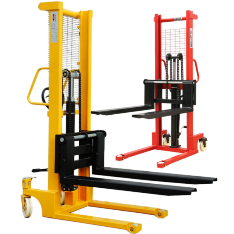 Efficient Manual Hydraulic Cargo Forklift Lifting