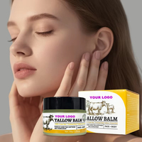 Krim Wajah ODM Cosmetics Tallow Balm Kolagen Vitamin C Tranexamic Acid Melembapkan Menutrisi Menghidrasi Mencerahkan Anti-Penuaan