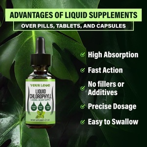 Ekstrak curah panas mulein Plus splin kualitas baik lebih dari 6000 suplemen warna hijau organik tetesan cairan klorofil untuk Kesehatan - Product Image 4