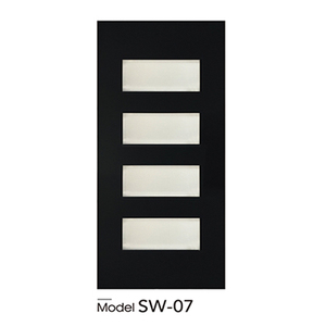 <span class=keywords><strong>Porte</strong></span> d'entrée <span class=keywords><strong>blindée</strong></span> de luxe moderne américaine avec panneau en alliage de zinc-fer de 0,7 mm + feuille acrylique creuse <span class=keywords><strong>double</strong></span> face incrustée - Product Image 1
