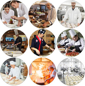 Uniformes de servicio de alimentos para hospitales, uniformes de camareros de comida rápida para mujeres y personal de oficina, atuendo para gerentes de hoteles. - Product Image 5