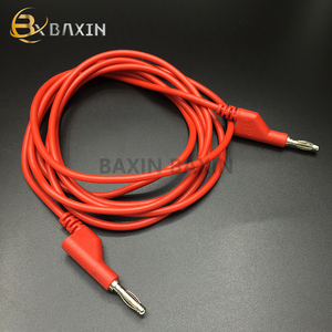 Đôi đã kết thúc Stackable chuối cắm nam Jack điện áp cao Silicone dây vạn năng kiểm tra cáp dây dẫn - Product Image 6