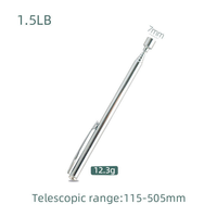 Antenne de poche télescopique, outils de ramassage magnétique, tige en acier inoxydable, tige de préhension pour vis métalliques, outils de réparation automobile, tige magnétique