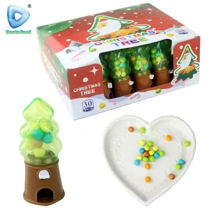 热销糖果玩具圣诞树形迷你糖果机玩具糖果