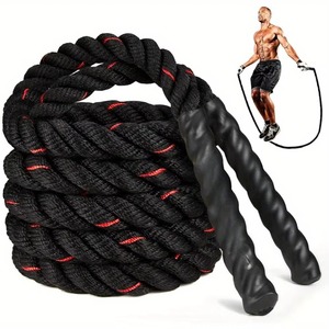 Heißer Verkauf Fitness zubehör Body Toning Shaping Trainings seil Hoc hinten sive Fitness Hochleistungs-Springseil gewichtete Griffe