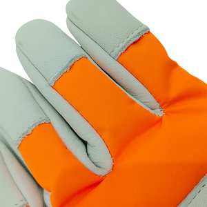 Gujia Personal Protective Leather Anti <strong>Chainsaw</strong> Cut Resistant Work <strong>Gloves</strong> Hands Safety Protection <strong>Chainsaw</strong> <strong>Gloves</strong> for Sale - Product Image 5