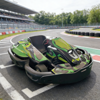 Kart électrique pour adultes, grande capacité de charge, supporte des conducteurs de grande taille jusqu'à 150 kg