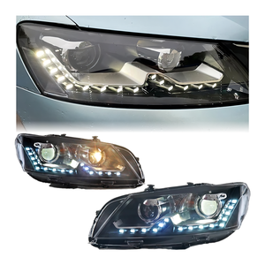 Fari Anteriori di Aggiornamento a LED DRL per Volkswagen <span class=keywords><strong>Passat</strong></span> B7 Specifica USA V2 2011-2015 Gruppo Ottico con Indicatore di Direzione Accessori Auto - Product Image 6