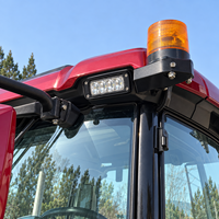 Traktor Pertanian 80HP 4WD Tipe Roda Diesel untuk Pengolahan Lahan Pertanian dan Operasi Tanaman