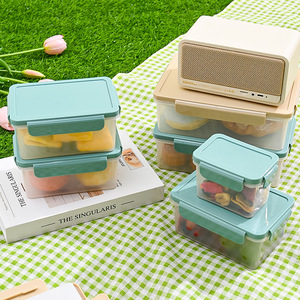 Portable Food Storage <b>Box</b> Rectangle With Ice <b>Pack</b> For Outdoor Picnic Baby <b>Lunch</b> Container - Product Image 2