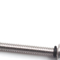 Vis à tête fraisée Phillips en acier inoxydable avec joint torique noir, étanche et antirouille, pour applications hydrauliques, vente en gros OEM