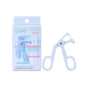 Lmltop Frameless Eyelash Curler <b>Wide</b> Angle 35mm <b>Comb</b> Design With Adhesive Strip For Beginners - Product Image 5