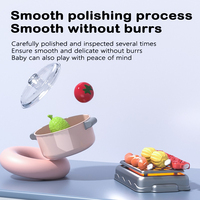 Vente de puzzle multi-aliments nouveau jeu de vaisselle de cuisine moderne ensemble jouets éducatifs cuisine avec 29 pièces