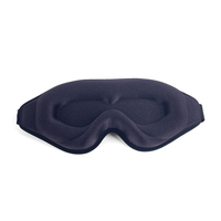 Masque pour les yeux 3D à profil profond amélioré avec sangle élastique réglable pour dormir