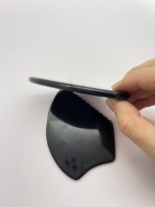 Masajeador Facial de Obsidiana Negra Gruesa, Herramienta para el Cuidado de la Piel - Product Image 6