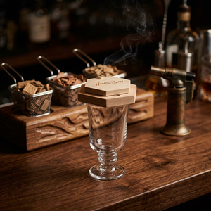 Kit de fumage pour cocktails en bois écologique de haute qualité, 6 pièces, accessoires de bar, coffret cadeau pour whisky fumé – Offre Spéciale - Product Image 6