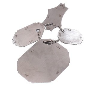 Welding <b>Tools</b> Stainless Steel Welding <b>Gauge</b> Key Pocket Gage 3 Pcs <b>Gauge</b> Set Weld Seam Test Ulnar Inspection Ruler - Product Image 1