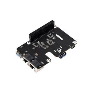 PCIe TO M.2 USB ethat + для Raspberry Pi 5, Dual 2,5G Ethernet порты, Dual USB 3,2 порты, M.2 NVMe слот - Product Image 2