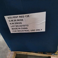 Rouge Solvant 135 (Poudre Rouge C.I. Rouge Solvant 135) Marque HUACHENG 100% Pureté pour Encres et Peintures Plastiques Colorants