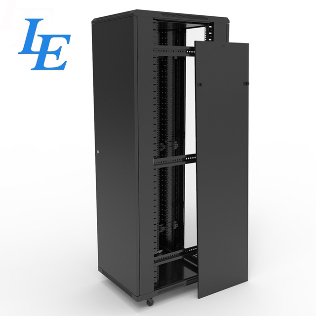 LE SPCC NA 42U 19 Inch Cabinet Rack Telecom Enclosure Server Rack