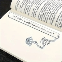 Marcapáginas de Acero Inoxidable Hechos a Mano en Forma de Corazón con Frases Inspiradoras, un Regalo Ideal para Amantes de los Libros