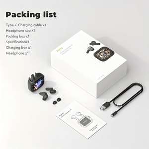 Audífonos Intrauriculares Inalámbricos TWS HTC NE40 AI con Bluetooth 6.0, Pantalla LED HD y Calidad de Sonido Hi-Fi para Gaming, Oficina y <span class=keywords><strong>Ejercicio</strong></span> - Product Image 6