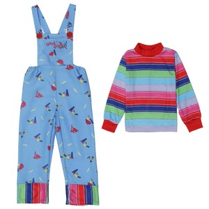 Tuta da gioco per bambini <span class=keywords><strong>Horror</strong></span> <span class=keywords><strong>di</strong></span> <span class=keywords><strong>Halloween</strong></span> vestito Costume Chucky HORR-001-4 - Product Image 3