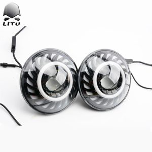 LITU-Conjunto de faros LED de conducción de alta calidad, luces de cabeza con brillo RGB de 60W, haz Alto y Bajo, <span class=keywords><strong>2022</strong></span> - Product Image 3