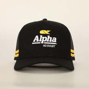 BSCI, venta al por mayor, OEM personalizado, 5 paneles, sombrero deportivo para papá, logotipo bordado de alta calidad, de algodón negro Gorras, gorra de camionero de moda Unisex - Product Image 2