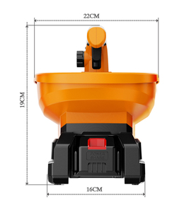 Épandeur de semences sans fil 21V, 5,5L, épandeur d'<span class=keywords><strong>engrais</strong></span> manuel pour pelouse, jardin, semis de sel, planteur portable alimenté par batterie - Product Image 6