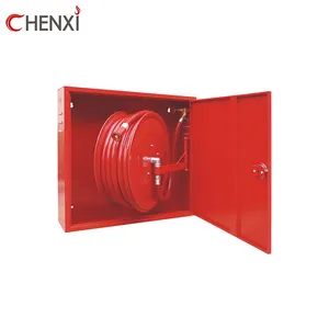 LPCB standard fire fighting extinguisher/hose reel/hydrant/fire hose cabinet box cheap for sale
