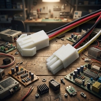 موصل JST ELR-02V EL بخطوة 6.2 مم، 2 أو 3 أو 4 دبابيس ذكر وأنثى، نواة نحاسية، 12 فولت، IP20، طول قابل للتخصيص، كابل إلكتروني للإضاءة