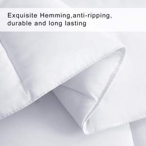 Hotel Luxury White <strong>Comforter</strong> Cotton Bed Quilt <strong>Queen</strong> King Size for Hotel Bedding Duvet <strong>Comforter</strong> Quilt - Product Image 4