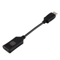 Adaptor 4K 30Hz ke HDTV Aktif DP 1.4 ke HDTV 2.0 Konverter Video DP ke Monitor HDTV Kabel Adaptor Tampilan TV