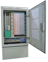 Cabinet optique personnalisable d'épissure de fibre avec 96F à 576F et différents matériaux