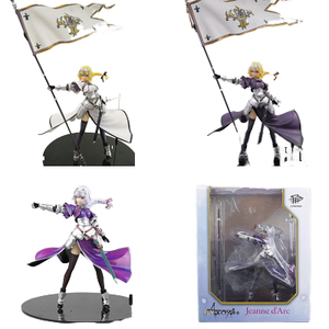 <span class=keywords><strong>Fate</strong></span> <span class=keywords><strong>Night</strong></span> of Destiny SABER Juana de Arco Modelo de juguete de PVC de pie con pancarta y mano esculpida en estilo congelado - Product Image 2