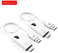 Neuer 30m Wireless HDMI Extender USB-Stecker Kabel teilen Audio Video Sender Sender Sender und Empfänger Display Adapter PC zu TV