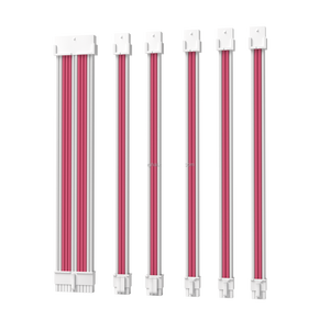 18AWG ATX Kit de câble d'alimentation pour boîtier d'ordinateur 24Pin EPS 8-Pin PCI-<span class=keywords><strong>E</strong></span> 8-Pin Sleeve Extension Copper Computer Laptop Cases Covers - Product Image 2