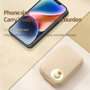 Hxtc88 بنك طاقة كهربائي منزلي قابل لإعادة الاستخدام مدفأة جيب محمولة Usb مدفأة يدوية صغيرة قدم صغيرة قابلة لإعادة الشحن - Product Image 2