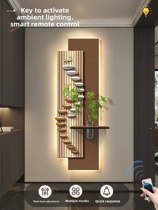 Decorazione Murale Moderna <span class=keywords><strong>di</strong></span> Lusso per Interni, Stampa Digitale su Tela con Cristalli, Paesaggio Artistico - Product Image 4