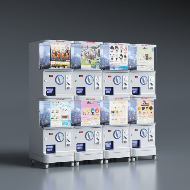 Mini Commercial Vending Machine Coin/Card Operated Acrylic Metal Universal Plug for Amusement Parks Shopping