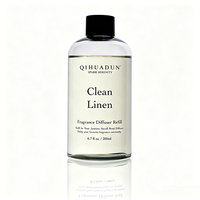 Recharge de diffuseur à bâtonnets en lin naturel écologique longue durée, parfum coton frais, pour salon, chambre, salle de bain, buanderie