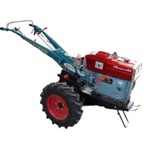 18HP <b>Small</b> Two <b>Wheel</b> Hand Agriculture Tractor Power Tiller Mini Walking Tractor for Sales - Product Image 1