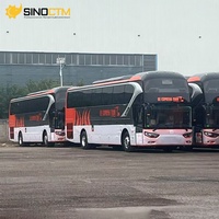 Autocar longue distance personnalisable de 12 m pour 51, 53, 55 ou 57 passagers, autocar interurbain robuste pour l'Afrique
